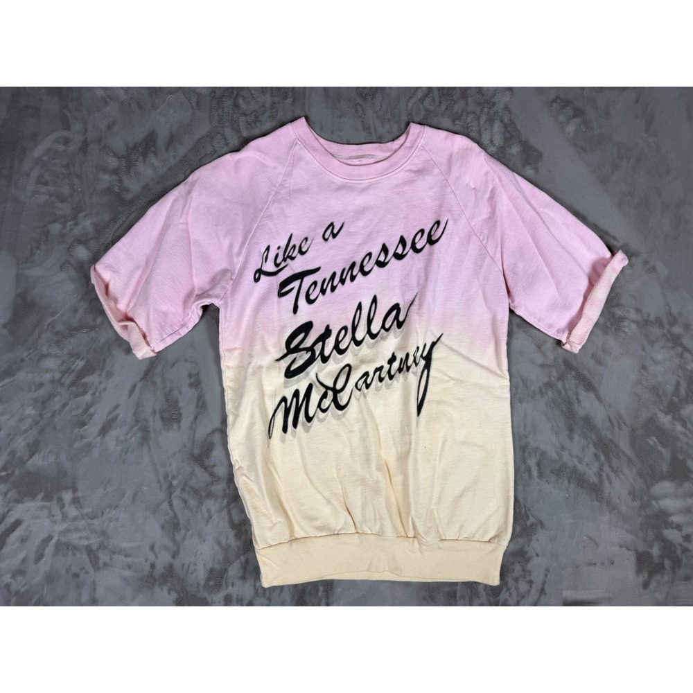 RARE Stella McCartney x Taylor Swift Lover Short Sleeve Sweatshirt Pink Small